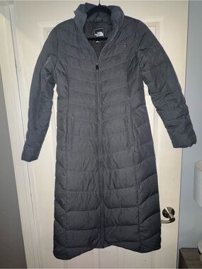 The North Face Women's Long Gray Aconcagua Coat